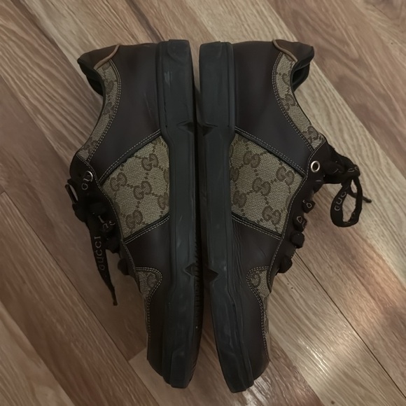 GUCCI/GG/patterned low top sneakers - Picture 4 of 7